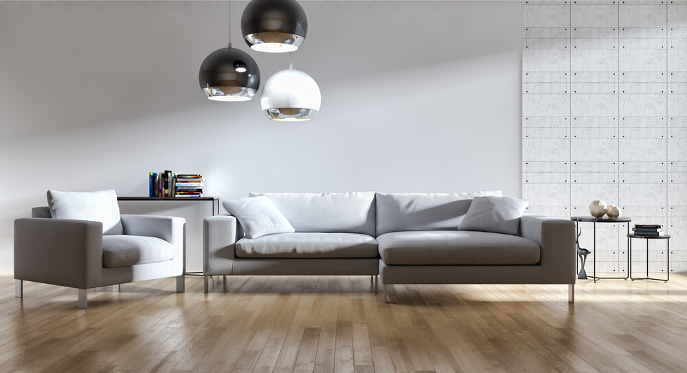 Carrelage imitant le bois pour le salon