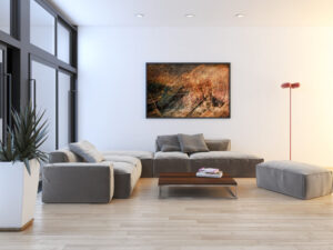 Carrelage imitation bois pour le salon