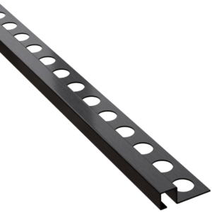 Profilé angulaire Q noir mat acier inoxydable