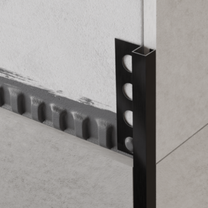 Profilé angulaire rectifié Q noir mat aperçu